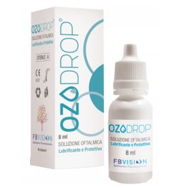 OZODROP LIPOZONEYE SOLUZIONE OFTALMICA BASE DI OLIO OZONIZZATO IN FOSFOLIPIDI 8 ML