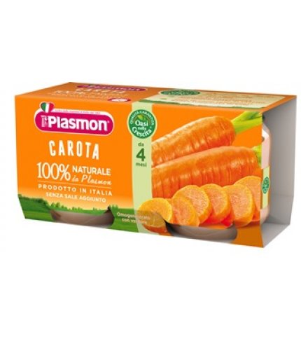 PLASMON OMOG CAROTA 2X80G