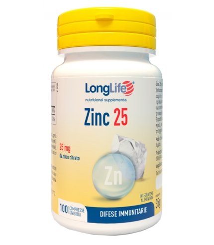 ZINC 100CPR LONGLIFE