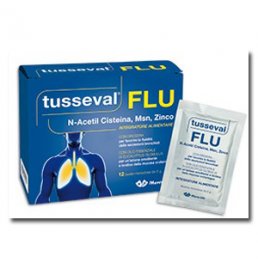 TUSSEVAL FLU 12 BUSTINE SOLUB