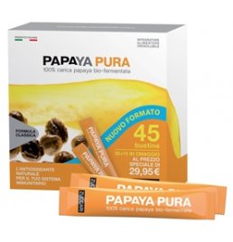 PAPAYA PURA 45 BUSTINE DA 3 G INTEGRATORE ALIMENTARE OROSOLUBILE