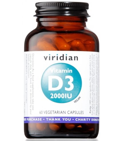 VITAMIN D3 2000IU 60CPS VEG