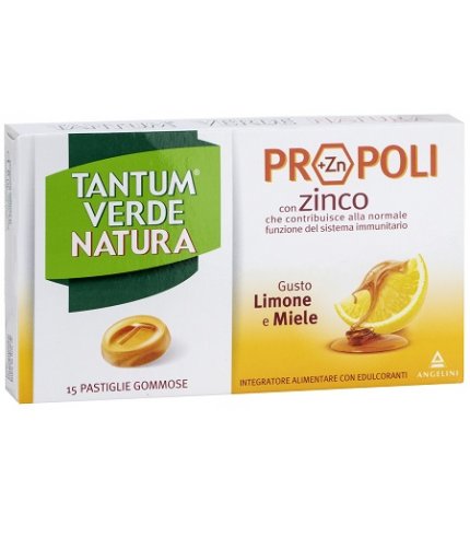 TANTUM VERDE NATURA PASTIGLIE GOMMOSE LIMONE & MIELE 30 G