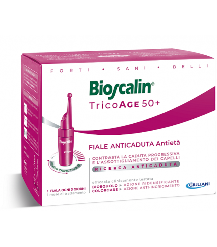 BIOSCALIN TRICOAGE ANTICADUTA ANTIETA' 10 FIALE 3,5 ML