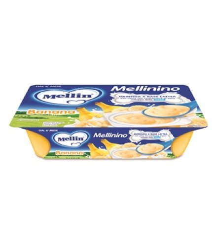 MELLININO MERENDA BANANA 6X55G