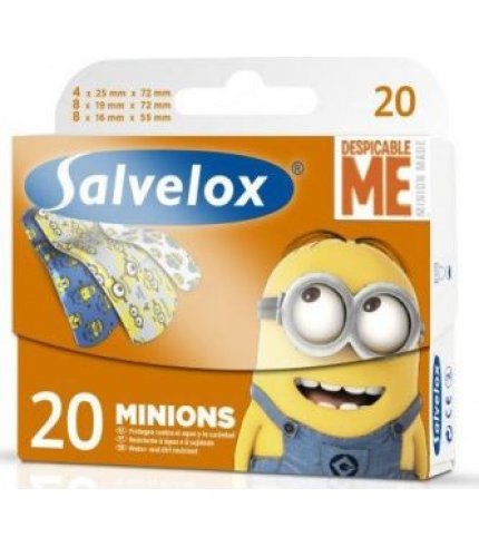 CEROTTO SALVELOX MINIONS 20 PEZZI