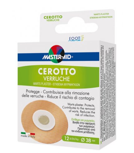 CEROTTO VERRUCHE MASTER-AID FOOT CARE 12 PEZZI