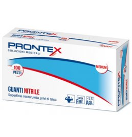 PRONTEX GUANTO IN NITRILE SENZA POLVERE M 7/8 100 PEZZI