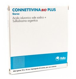 CONNETTIVINABIO PLUS GARZA 10 X 10 CM 10 PEZZI