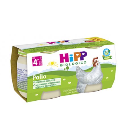 HIPP BIO OMOG POLLO 2X80G