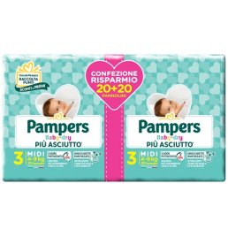 PAMPERS BABY DRYDUO DWCT MID40