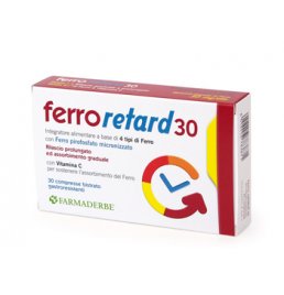 FERRO RETARD 30CPR