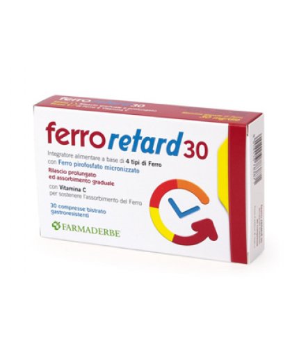 FERRO RETARD 30CPR