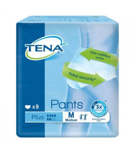 TENA PANTS PLUS PANN M 9PZ