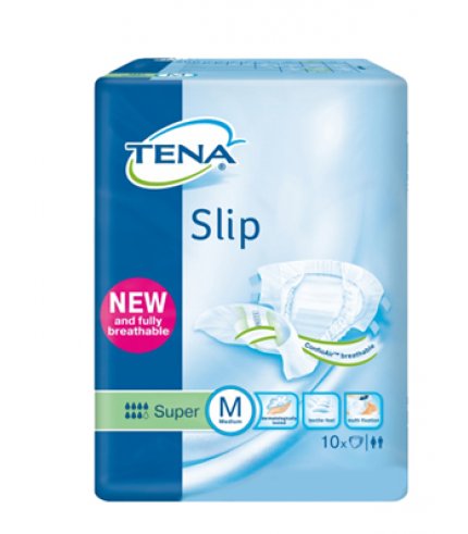 TENA SLIP SUPER PANN M 10PZ