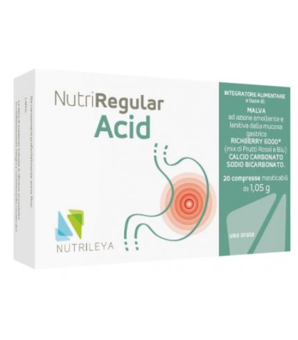 NUTRIREGULAR ACID 20CPR MAST