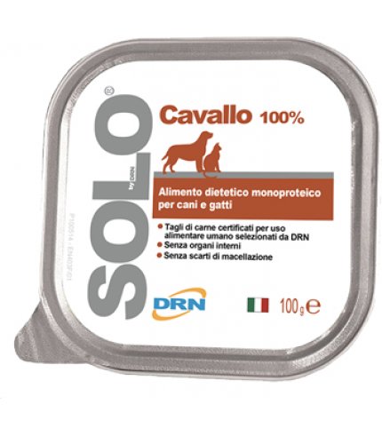 SOLO CAVALLO CANI/GATTI 100G