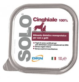 SOLO CINGHIALE CANI/GATTI 100G