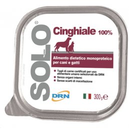 SOLO CINGHIALE CANI/GATTI 300G