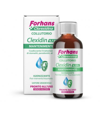 FORHANS CLEXIDIN 0,12 S/ALCOOL