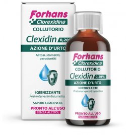 FORHANS CLEXIDIN 0,20 S/ALCOOL