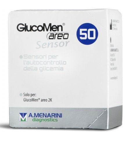 STRISCE GLUCOMEN AREO SENSOR PER ANALISI DEL GLUCOSIO 50 PEZZI