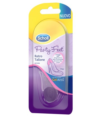 SCHOLL PARTY FEET GEL ACT R/TA