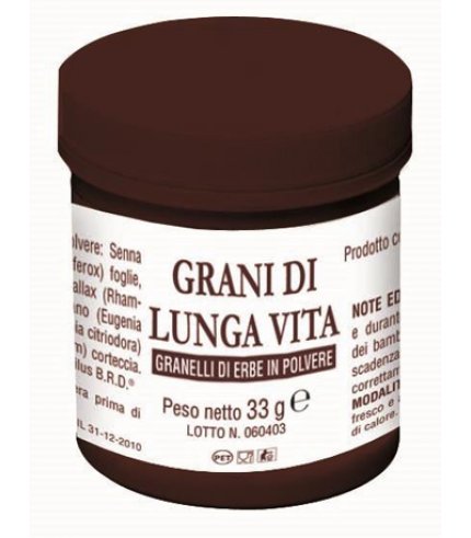 GRANI DI LUNGA VITA 33G