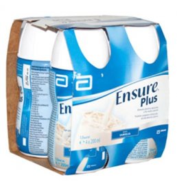 ENSURE PLUS VANILLA 4X200ML