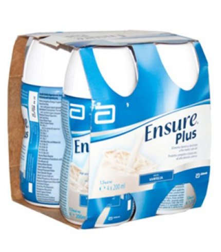 ENSURE PLUS VANILLA 4X200ML