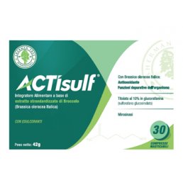 ACTISULF 600MG 30CPR MASTIC