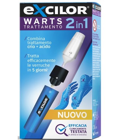 EXCILOR WARTS TRATTAMENTO 2IN1