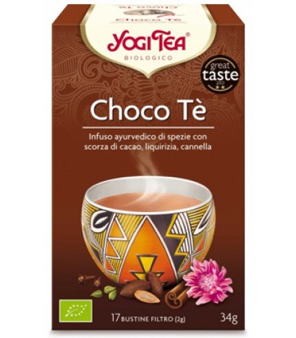 YOGI TEA CHOCO TE' BIO 34G