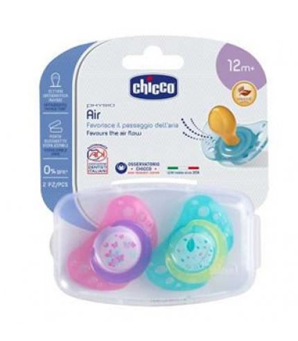 CHICCO SUCCHIETTO AIR LUMI IN CAUCCIU' 16-36 MESI 2 PEZZI