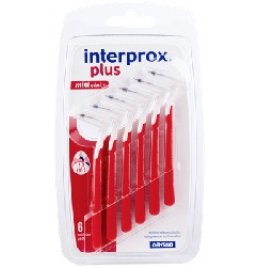 INTERPROX PLUS MINICONICO ROSSO 6 PEZZI