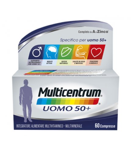 MULTICENTRUM UOMO 50+ 60CPR