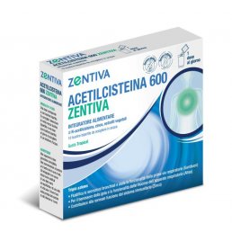 ACETILCISTEINA 600 ZENTIVA 10 BUSTINE BIPARTITE GUSTO TROPICAL