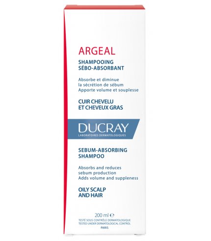 ARGEAL SHAMPOO 200ML DUCRAY17