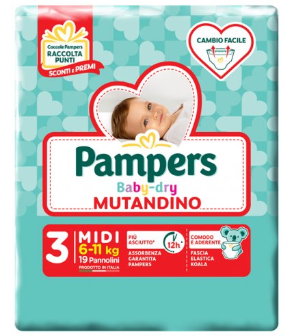 PAMPERS BD MUT SM TG3 MI 19PZ