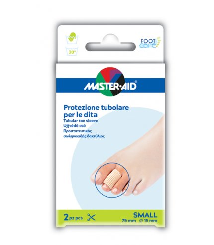 TUBO IN GEL MASTER-AID ELASTICIZZATO S 7,5 CM 2 PEZZI