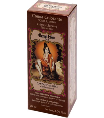 HENNE' CREMA CASTANO SCURO 90M