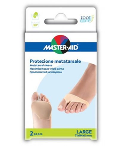 PROTEZIONE MASTER-AID PER METATARSO IN TESSUTO ELASTICO E GEL L 1 PAIO