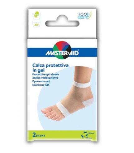 CALZA MASTER-AID CON PROTEZIONE IDRATANTE IN GEL 2 PEZZI