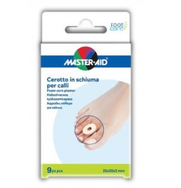 PROTEZIONE MASTER-AID IN SCHIUMA PER CALLI SPESSORE 3 MM 9 PEZZI