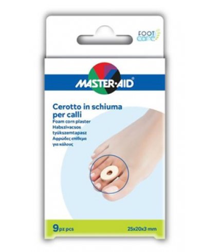 PROTEZIONE MASTER-AID IN SCHIUMA PER CALLI SPESSORE 3 MM 9 PEZZI