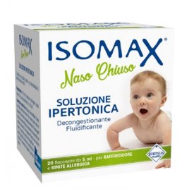 SOLUZIONE IPERTONICA ISOMAX NASO CHIUSO 20 FLACONCINI DA 5 ML