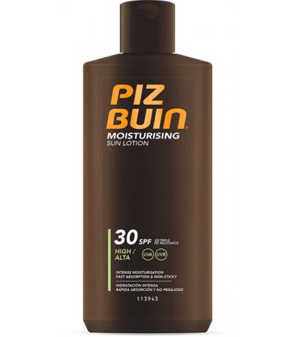 PIZ BUIN MOISTURISING FLUIDA CORPO SPF30 200 ML