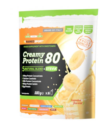 CREAMY PROTEIN 80 BANANA 500G