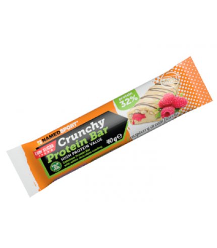 CRUNCHY PROTEINBAR RASPBER 40G