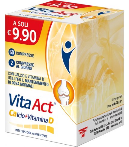 VITA ACT CALCIO+VIT D 60CPR